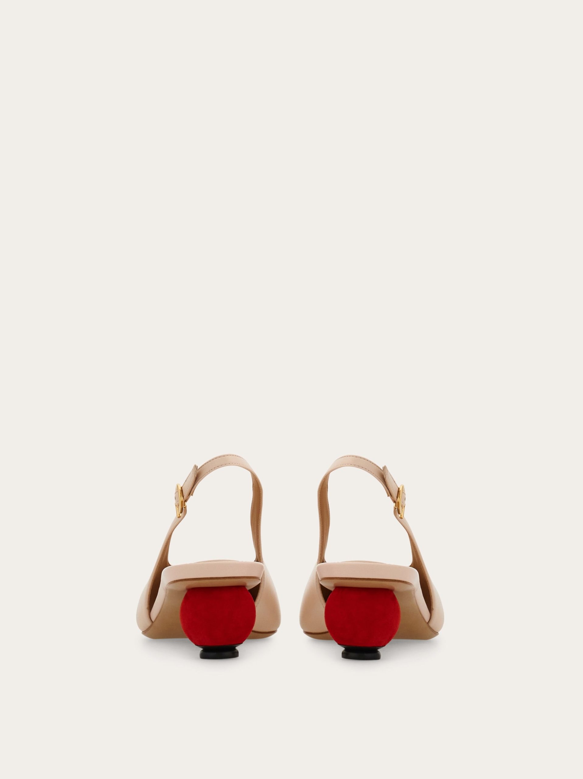 Ferragamo Spherical heel slingback pump - Image 2